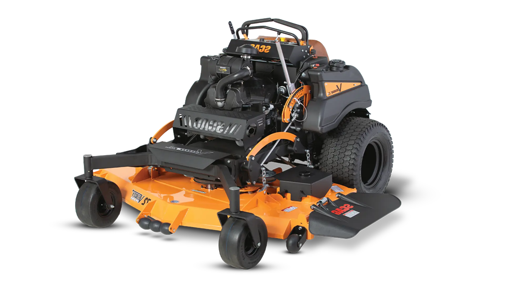 SCAG professional mower equipment